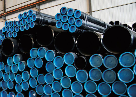 길이 6m과 12m Astm 이음매 없는 관 API5l A106 A53 Gr.B Dia 21.3MM 내지 762MM