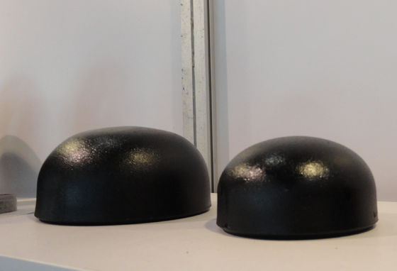 맞대기 용접된 이음새가 없는 Hdg 탄소 강관 모자 검정 색깔 2mm-25mm