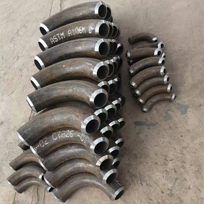 노란색 페인트 180도 파이프 굽기 표준 Asme B16.9 Ansi B16.9