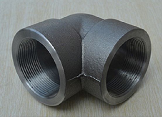 ASME B16.11은 3000lbs를 연결하는 맞춤 ASTM A105N SW 맞춤 팔꿈치 Tee를 만들었습니다