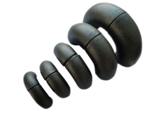 ASME B16.9 탄소 스테인리스 관 팔꿈치 EN10235 DIN2605 JIS B2311 GOST 17375