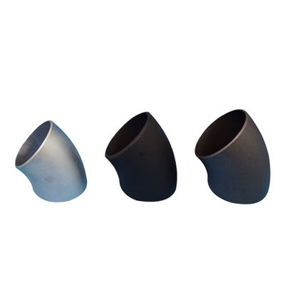 팔꿈치 이음새가 없는 ASTM B16.9 CS P265GH에 적합하는 4 인치 내지 72 인치 맞대기 단접 파이프