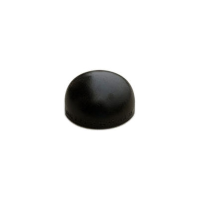 맞대기 용접된 이음새가 없는 Hdg 탄소 강관 모자 검정 색깔 2mm-25mm