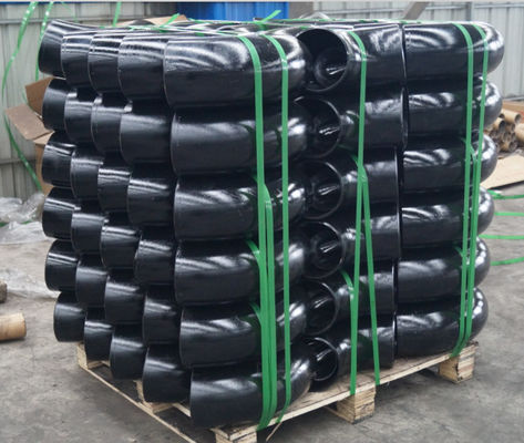304L 316L ASTM A234 WPB 탄소 강관 팔꿈치 검정 직류 전기를 통한 SCH10 SCH20 STD SCH40 SCH80 XS SCH160