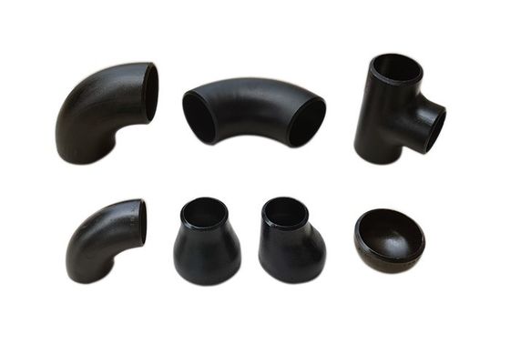 팔꿈치 Tee ASME B16.9 B16.28 B16.25 환원제 캡 A234 WPB EN10253에 적합하는 72 " 파이프