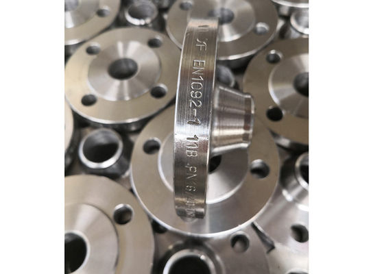 TYPE11 플랜지 EN1092-1 DIN2633 PN16 WN 플랜지 ST37.2 강철 단조 플랜지