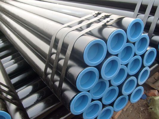 길이 6m과 12m Astm 이음매 없는 관 API5l A106 A53 Gr.B Dia 21.3MM 내지 762MM