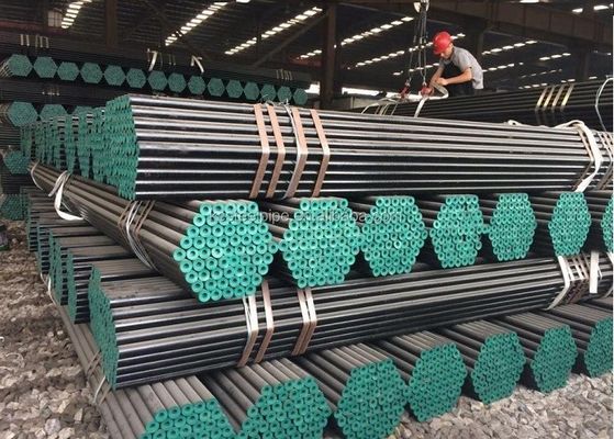 10 밀리미터 내지 768 밀리미터 탄소강 이음매 없는 관 Astm A106 등급 비 Sch40 ASME B36.1