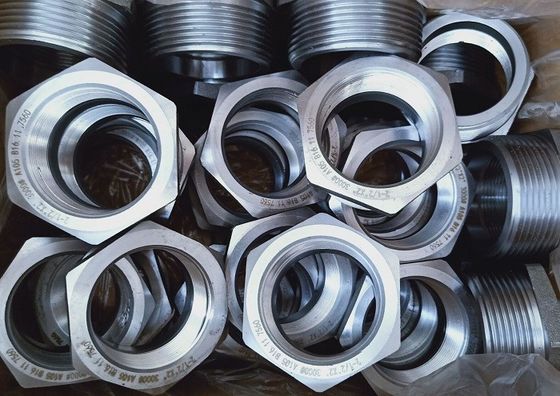 ASME B16.11 A105 팔꿈치 3000 Lbs 소켓 융착은 단조강 맞춤에 실을 뀄습니다