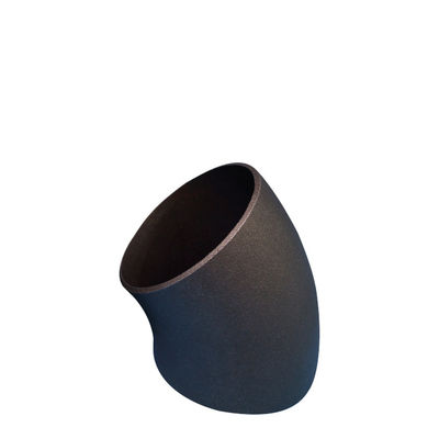 관 이음쇠 Asme B16 9 팔꿈치 티 흡진기 모자 Sch40 Sch80 검정 녹슬지 않는 기름