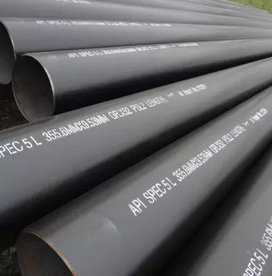 길이 6m과 12m Astm 이음매 없는 관 API5l A106 A53 Gr.B Dia 21.3MM 내지 762MM