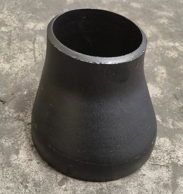 ISO 자연의 토양 생성과정에서 형성된 입자의 집합체 ASME B16.9 콘 ECC 강관 환원제 SCH40 A234 WPB 검은 페인트