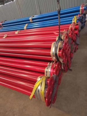 흑강관을 페인트를 칠하는 탄소강 이음새가 없는 ASTM A106 ASME B36.1 SCH40 SCH80