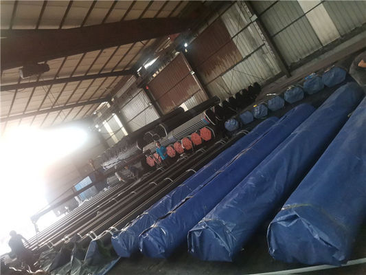 ASTM B36.10 이음매 없는 관 탄소강 API5L A106 GRB A53 SS304 SS316 SS321 5.8M 6M