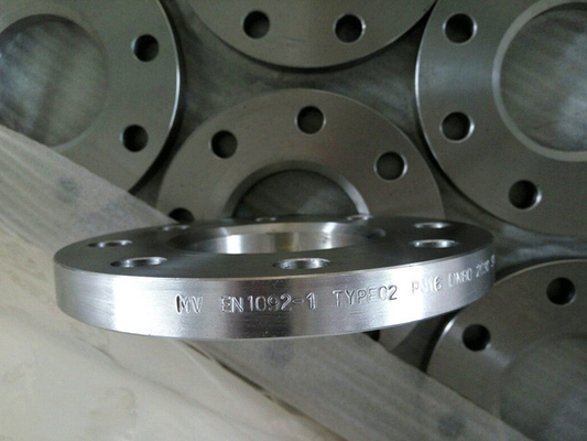 Pn6 탄소강 맹인플랜지 Din En 1092-1 기름 검은 페인트
