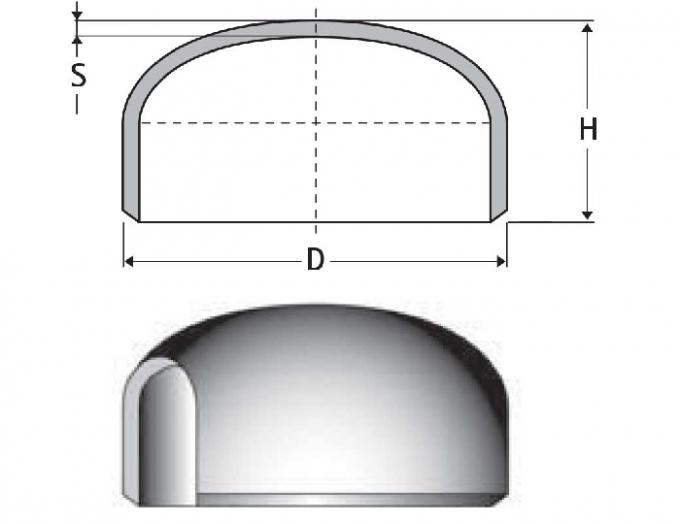 인도에서 ASME B16.9 엔드 캡 제조사