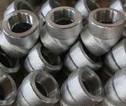 1 인치 9000# 304L SS ASME B16.11 90 각도 엘보